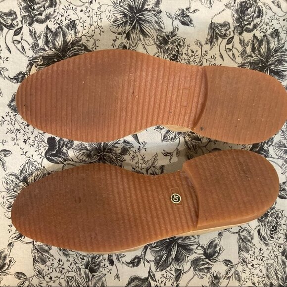 ZARCO Sz 10 Fisherman Suede T-Post Sandals Made in Portugal by Carlos Santana - Picture 8 of 10